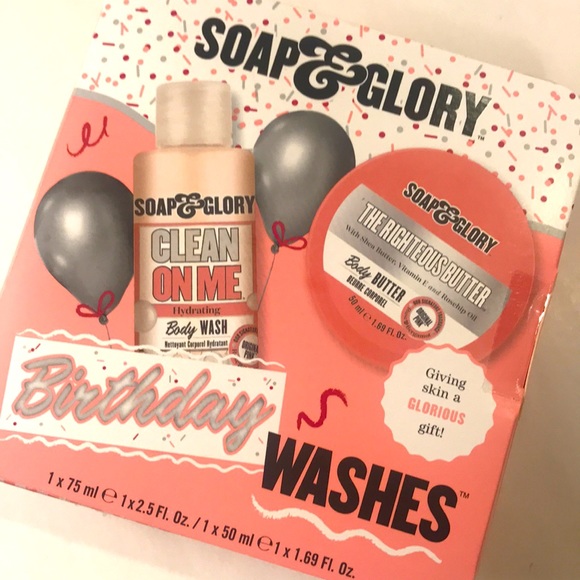 NWT- Soap & Glory Birthday Washes Gift Set - Picture 3 of 5